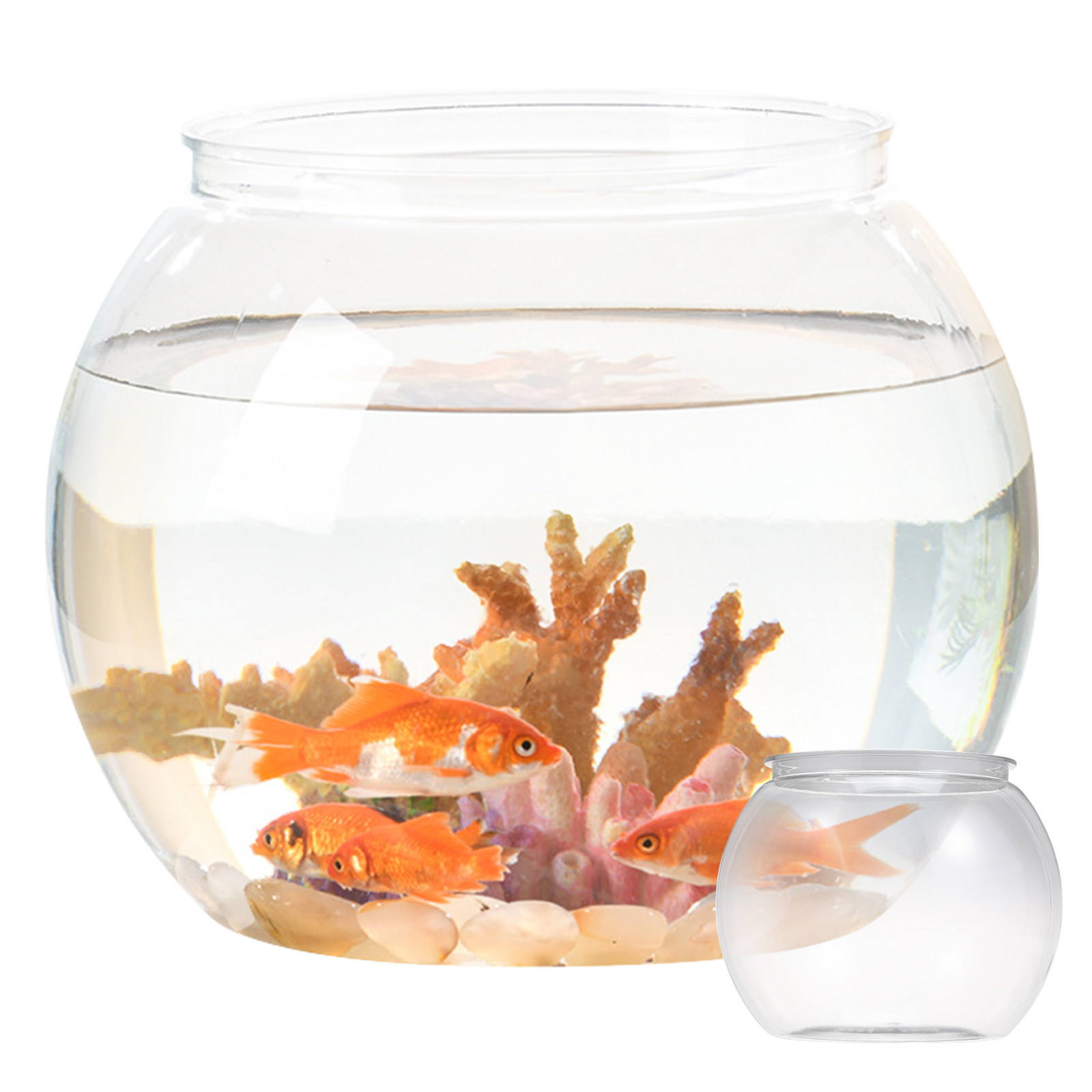 Anti-Falling Plastic Fish Bowl - Planted Aquarium Bowl recension och pris