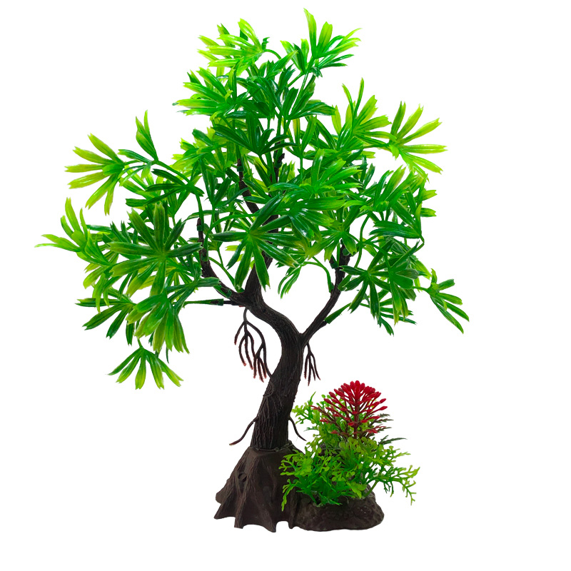 Fish Tank DIY Artificial Aquar - Aquarium Planted Wood recension och pris