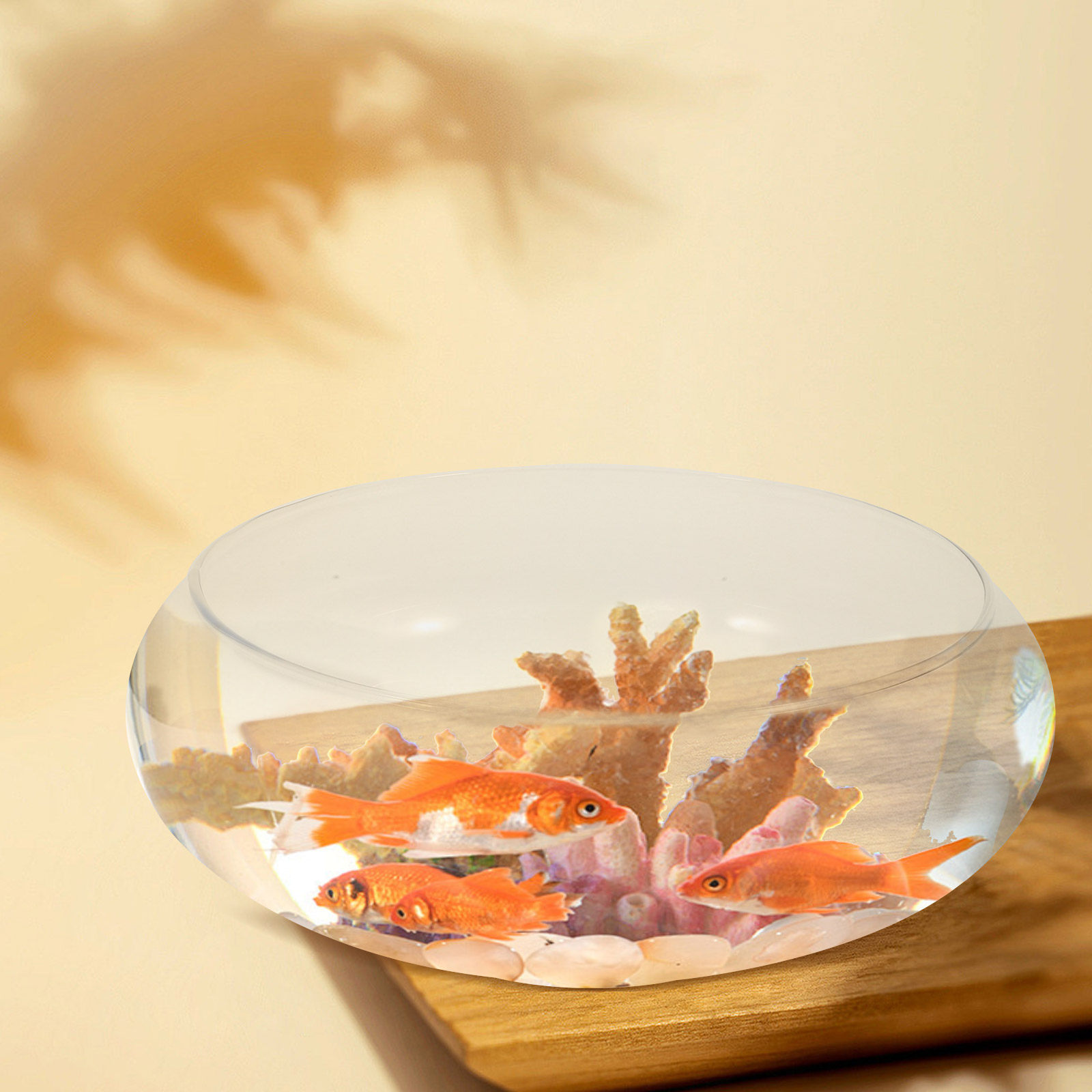 Glass Fish Bowl Small Fish Tan - Planted Aquarium Bowl recension och pris