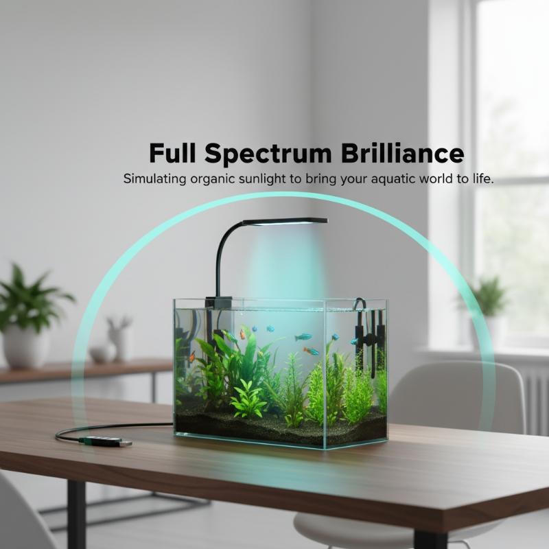 USB Aquarium Clip Light Flexib - Planted Aquarium With Fish recension och pris