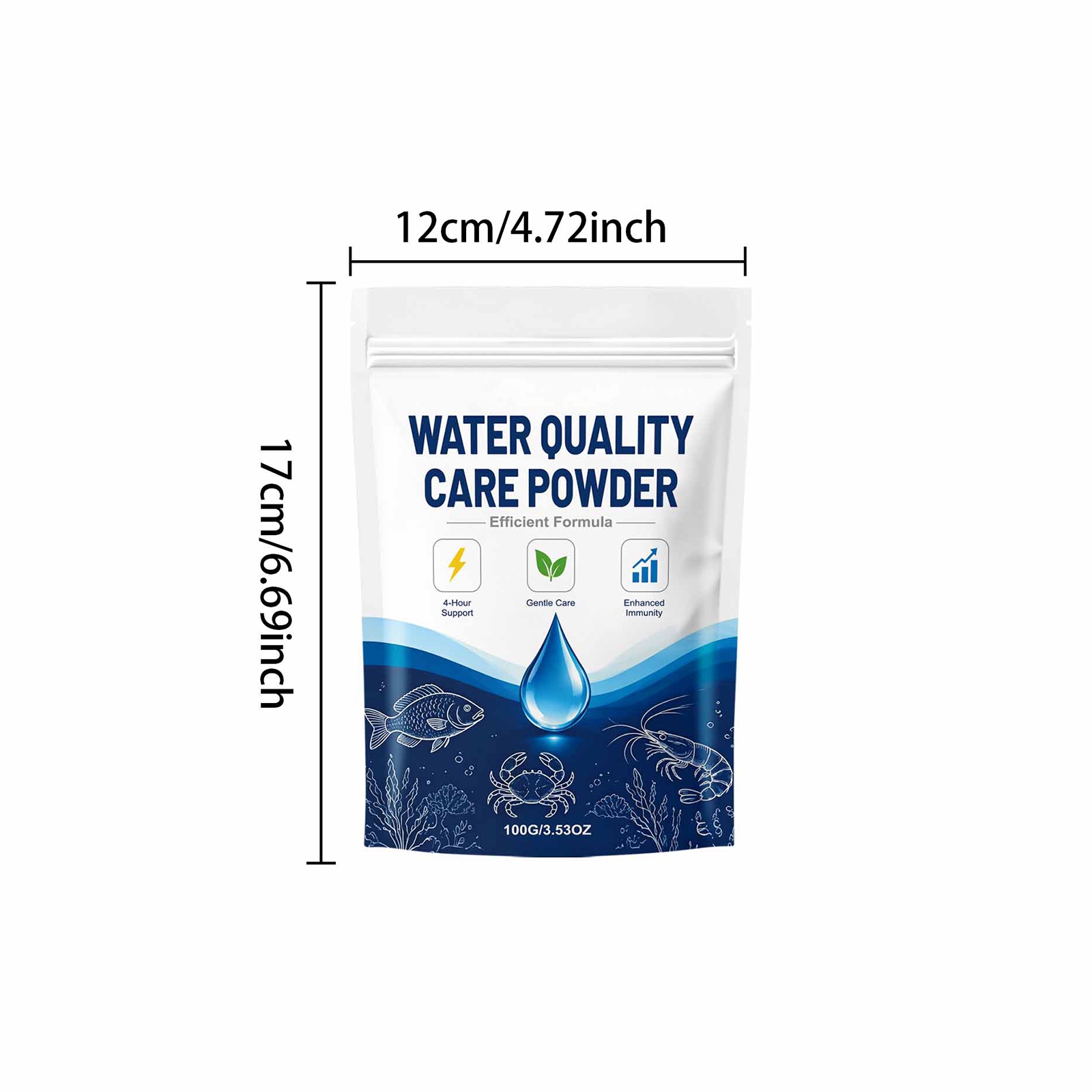 1/2/3/5PCS Fish Tank Water Cla - Planted Aquarium Cloudy Water recension och pris