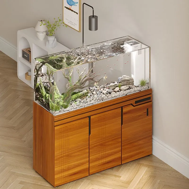 Large Ultra White Glass Fish T - Aquarium Planted Wood recension och pris