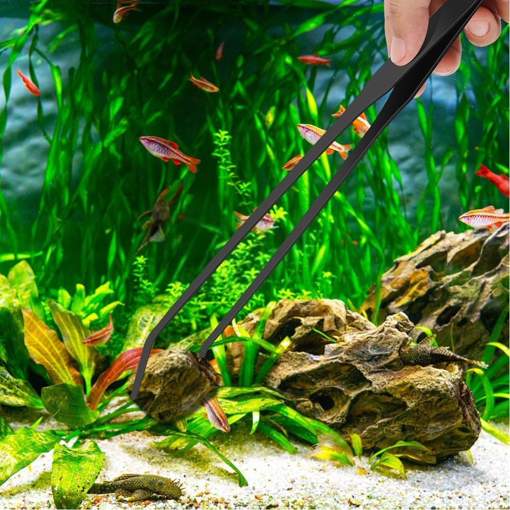Stainless Steel Long Aquarium  - Planted Clip Tweezers recension och pris