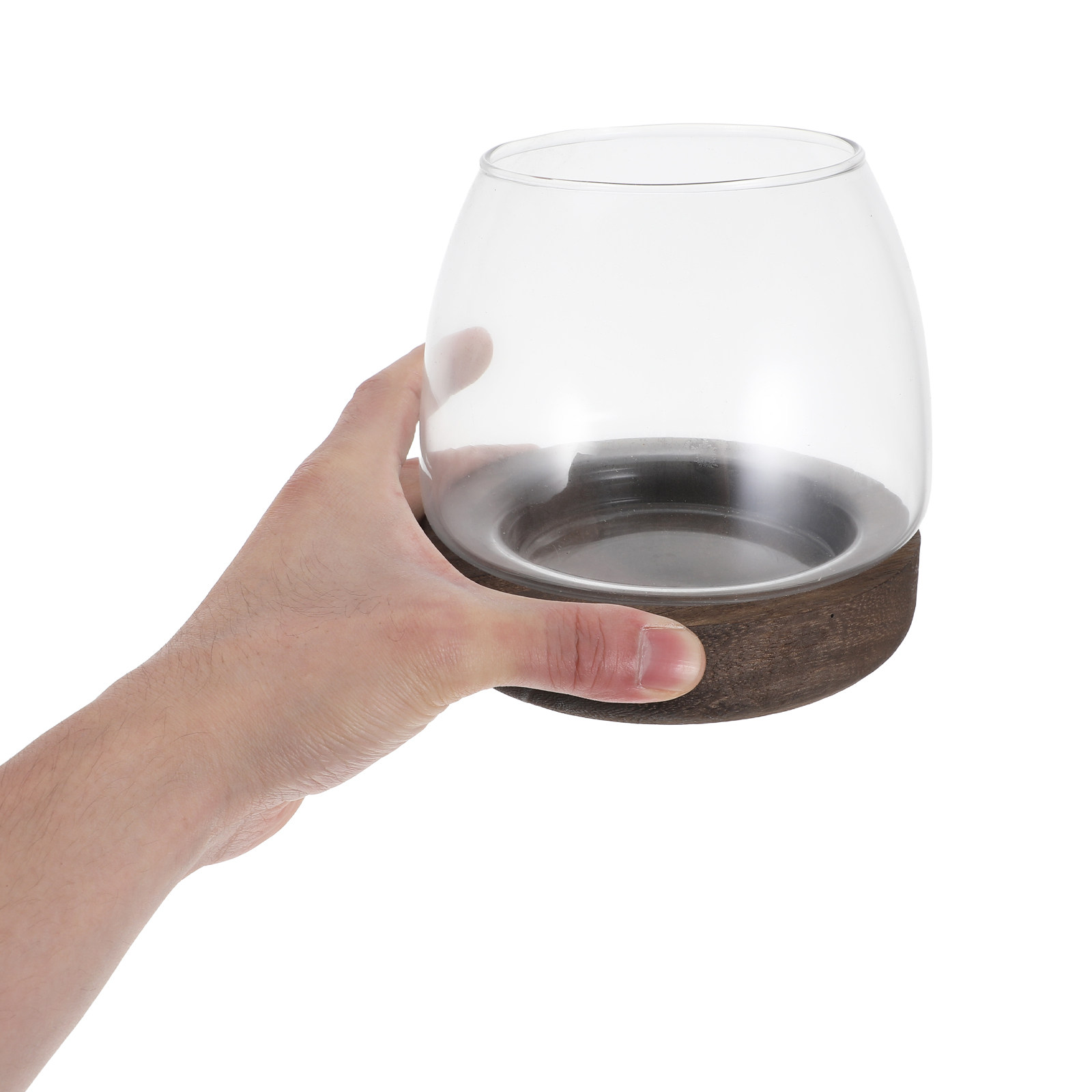 Glass Hydroponic Plant Terrari - Planted Aquarium Bowl recension och pris