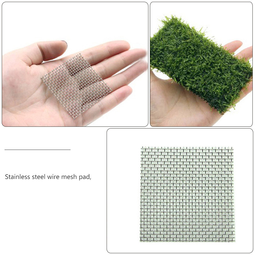 15Pcs Stainless Steel Mesh Pad - Planted Aquarium With Fish recension och pris